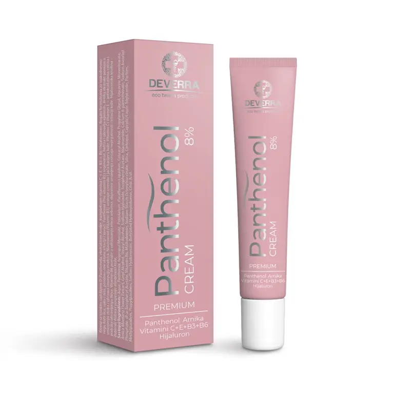 Panthenol Cream Premium Kutija i Tuba pink